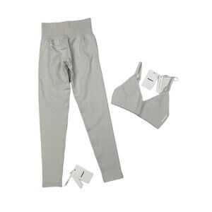 Second Left - Seamless Base Bralette Crop Top & High Waist Seamless Leggings in